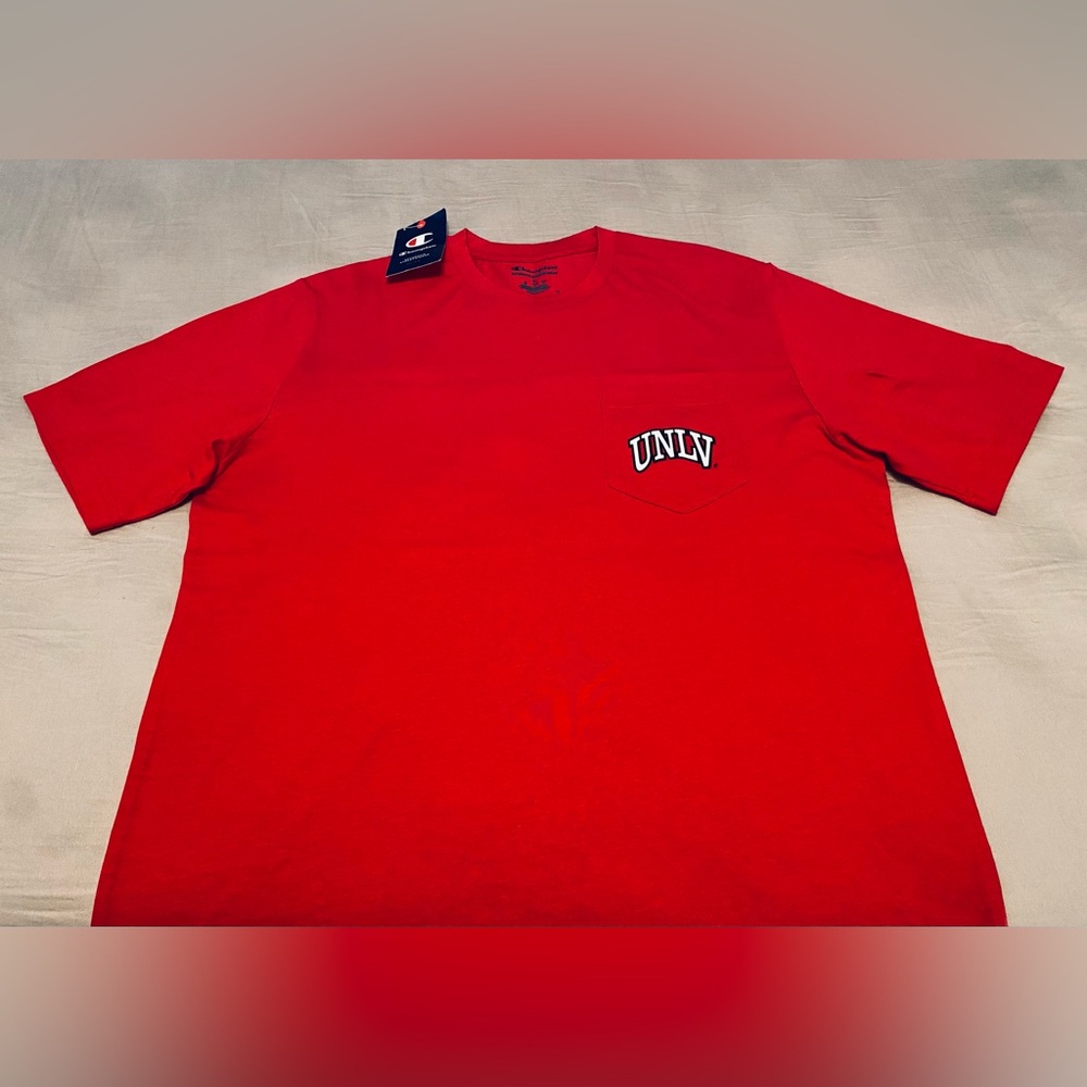 Unlv Rebels Football T-Shirt By Champion Size Large Men’s NWT